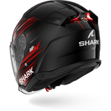 SHARK SKWAL i3 JET Light-Blur Casco Negro Rojo Blanco