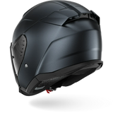 SHARK SKWAL JET Dark Shadow Casco Estera de acero azul mate