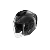 SHARK RS JET IKONIK MOTORCYCLE OPEN FACE HELMET IRIDESCENT CARBON