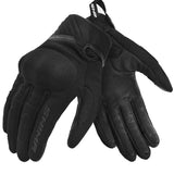 SHIMA SONIC MEN MOTORCYCLE LEATHER GLOVES BLACK
