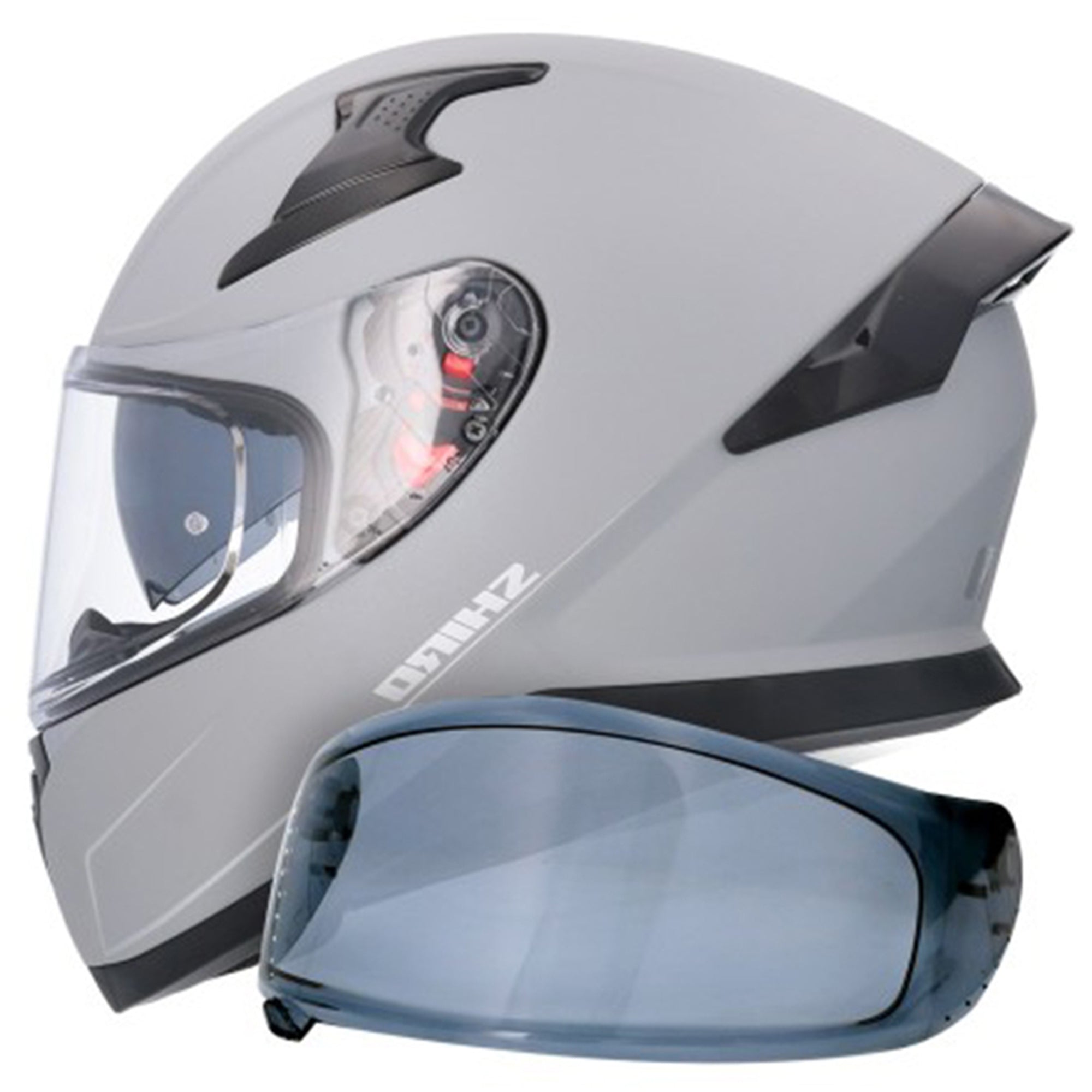Shiro Katana Solid Helmet Titanium Matte