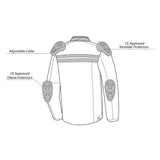 Bela Stark Motorcycle Riding Leather Jacket Vintage Brown Beige images