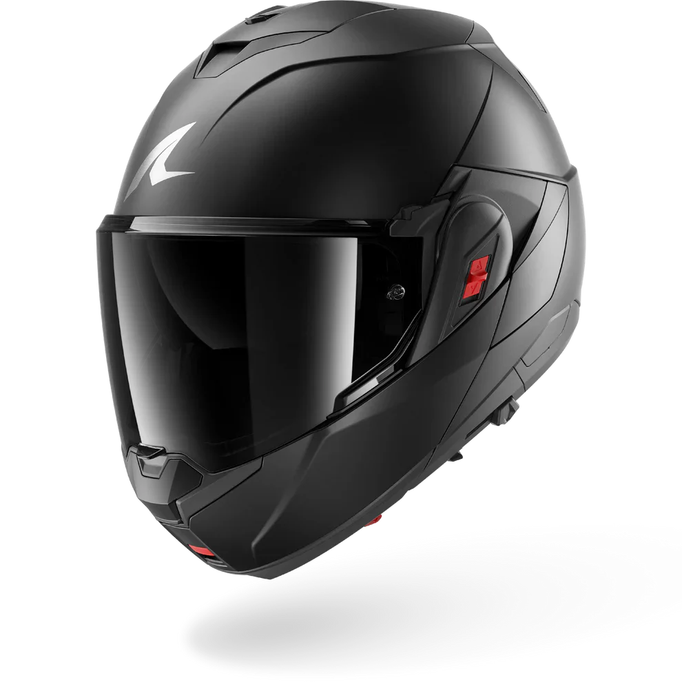 SHARK OXO Dark Shadow Motorcycle Modular Helmet Matt Titanium