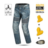 BELA URBAN Lady PANTALON DENIM JEANS AZUL KHAKI TINT