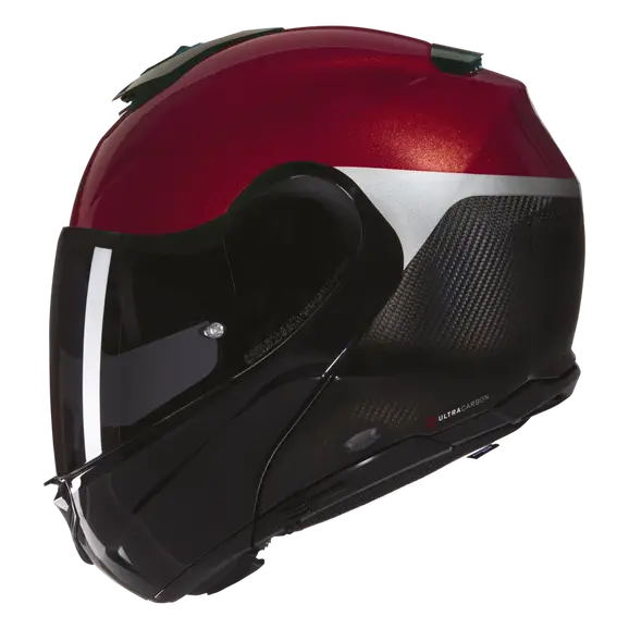NOLAN X-1005 ULTRA CARBON Verniciatura Speciale 341 Modular Helmet Rosso Viscerale