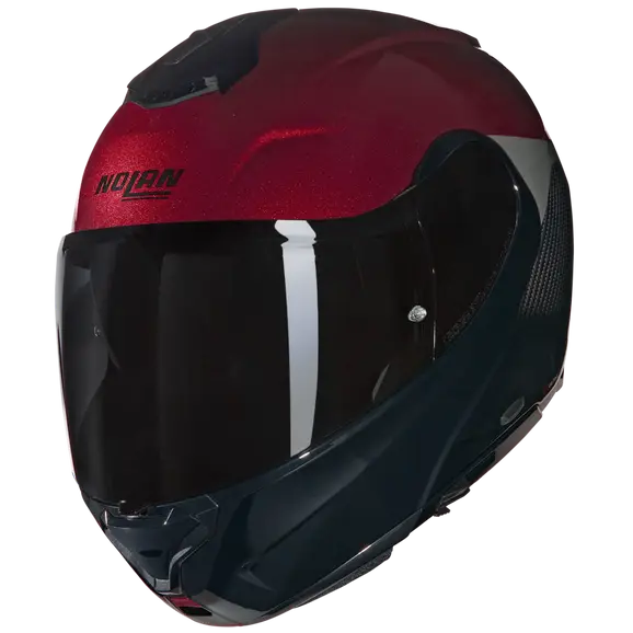 NOLAN X-1005 ULTRA CARBON Verniciatura Speciale 341 Modular Helmet Rosso Viscerale