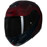 NOLAN X-1005 ULTRA CARBON LIQUIDO 326 modular Helmet Rosso liquido
