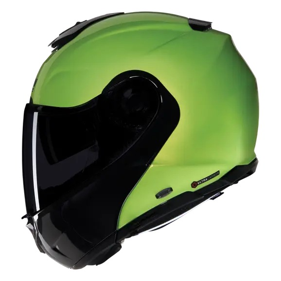 NOLAN X-1005 ULTRA CARBON MIVEDI 329 Modular Helmet Verde Impulso Nero