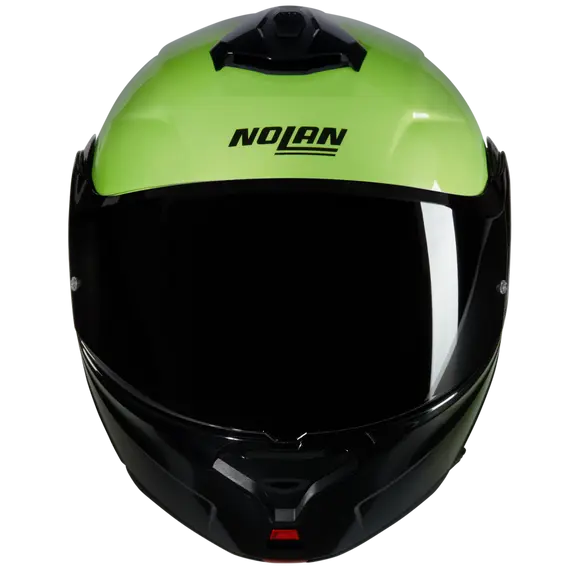 NOLAN X-1005 ULTRA CARBON MIVEDI 329 Modular Helmet Verde Impulso Nero