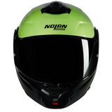 NOLAN X-1005 ULTRA CARBON MIVEDI 329 Modular Helmet Verde Impulso Nero