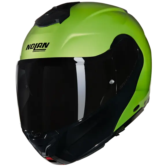 NOLAN X-1005 ULTRA CARBON MIVEDI 329 Modular Helmet Verde Impulso Nero