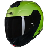 NOLAN X-1005 ULTRA CARBON MIVEDI 329 Modular Helmet Verde Impulso Nero