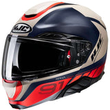 HJC-RPHA91 RAFINO MC1SF Modular Touring Motorbike Helmet Red