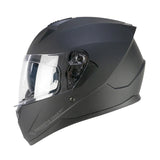 SKA-P 3MHA SPEEDER MONO Integral Moto Casco Negro Mate