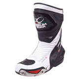 MUGENRACE BOT-MNR-1490 SPHANTOM Moto Deporte Botas Negro Blanco