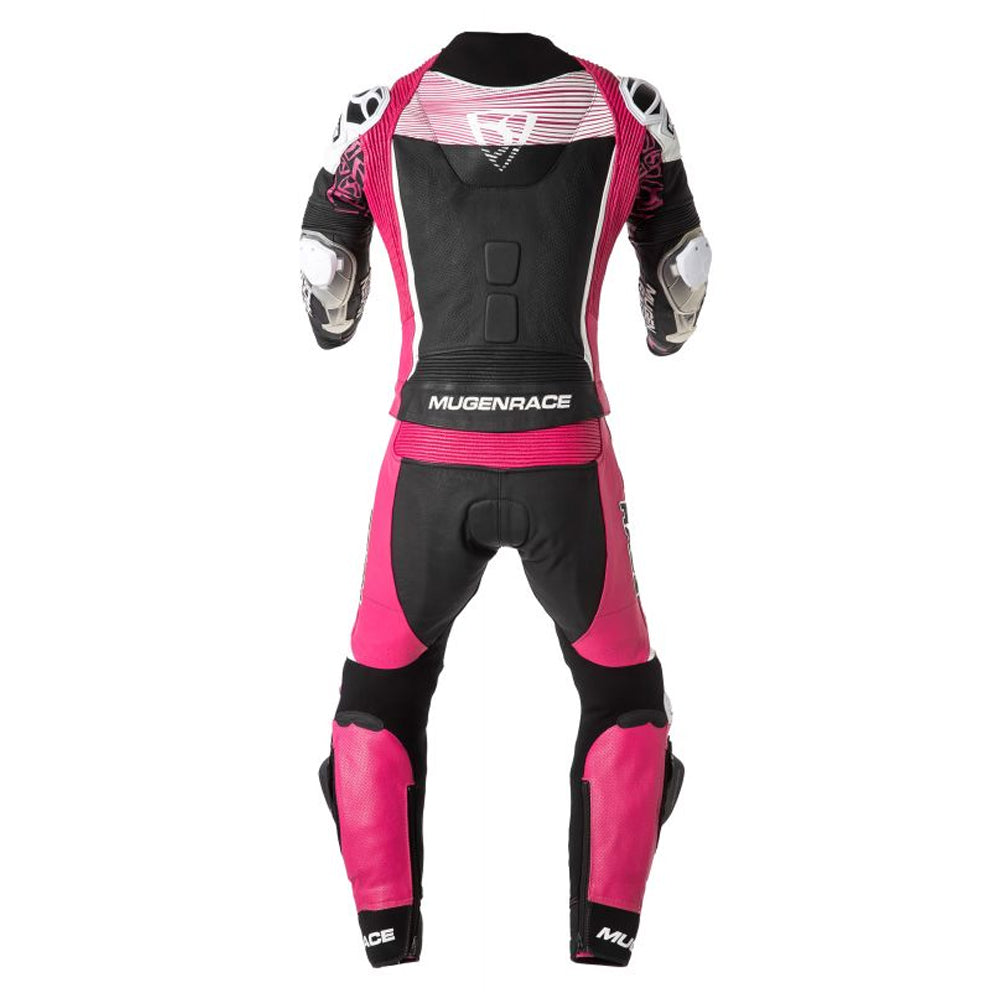 MUGENRACE MNR-2108 CIRA-SR Due Traje Cuero Mujer rosa Blanco