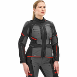 SHIMA DUNE LADY TOURING MOTORCYCLE TEXTILE JACKET RED
