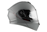 MT Genesis SV Solid A12 Modular Helmet Glossy Grey