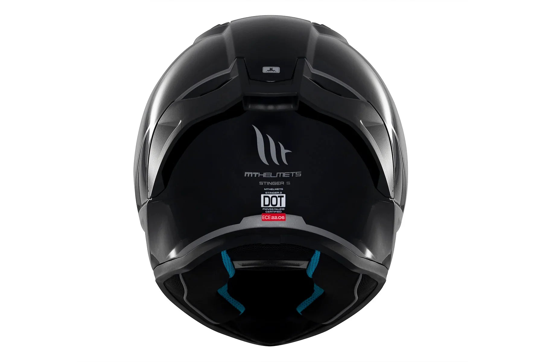 MT Targo S Solid A11 Glossy Black Full Face Street Motorcycle Helmet
