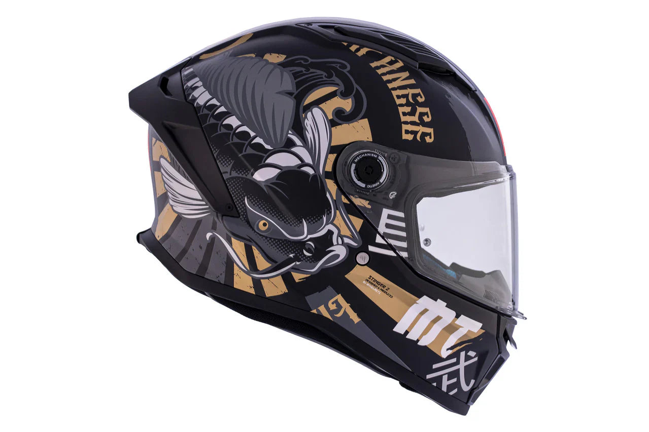 MT Stinger 2 KRT B9 matt Lightweight full face motorcycle helmet - SECURTEX MOTOR SL (t/a MaximoMoto)