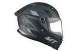 MT Stinger 2 Zivze C2 Full Face Motorcycle Helmet Matte