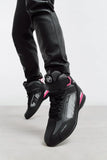SEVENTY SD-BR2 Veloce Unisex Motorcycle Boots Black pink white
