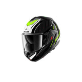 SHARK OXO RYDGER ABATIBLE MODULAR CASCO NEGRO BLANCO AMARILLO
