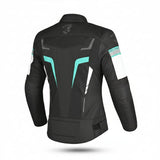 BELA Sprinter Lady Textile Motorcycle Jacket Black Turquoise