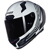 NOLAN X-804 RS ULTRA CARBON ALA 344 FULL FACE HELMET WHITE BLACK