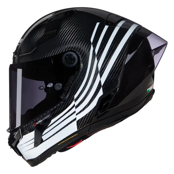 NOLAN X-804 RS ULTRA CARBON ALA 345 Bianco Nero Integral Helmet