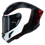 NOLAN X-804 RS ULTRA CARBON ASSO DI PICCHE 343 Full Face Helmet Bianco Rosso