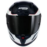 NOLAN X-804 RS ULTRA CARBON ASSO DI PICCHE 343 Full Face Helmet Bianco Rosso