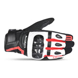 Bela Airflow gloves Ice Black Red