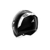 SHARK Rs Jet Stride Negro Blanco Casco