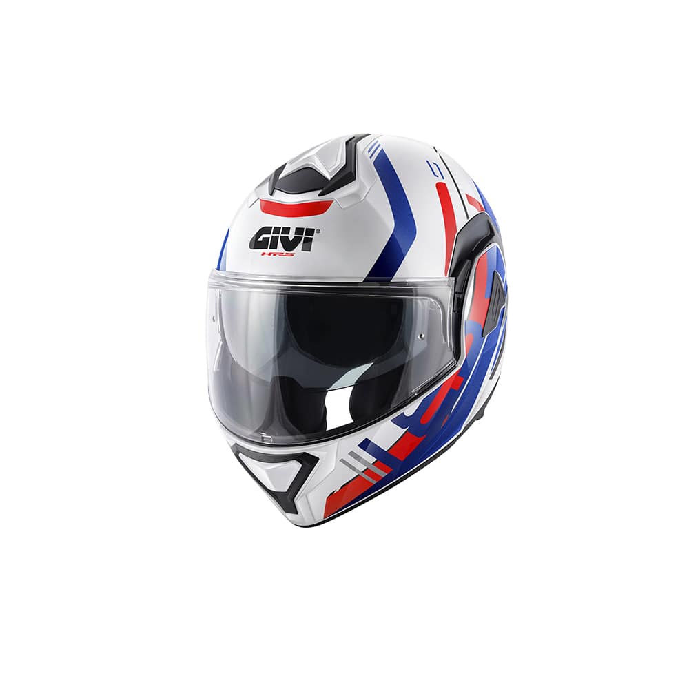 GIVI CASCOS MODULARES HX30F PULSAR WHITE BLUE RED - PULR