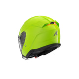 Shark Skwal i3 Jet Blank Toxic abierto Casco verde brillante