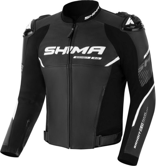SHIMA BANDIT 2.0 MEN MOTORCYCLE JACKET BLACK