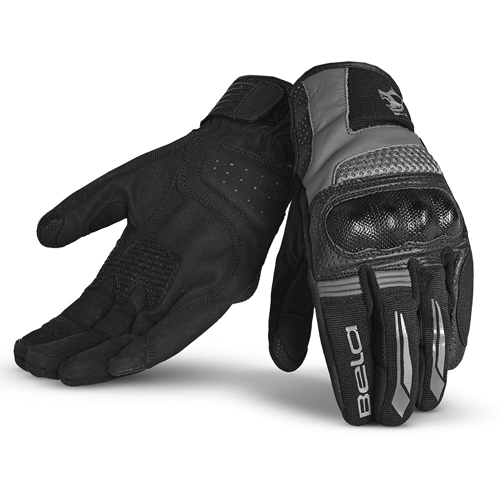 bela hero air summer men gloves black gray