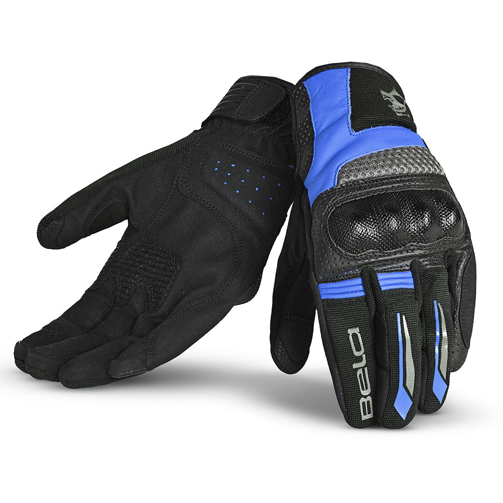 bela hero air summer mesh gloves black gray red