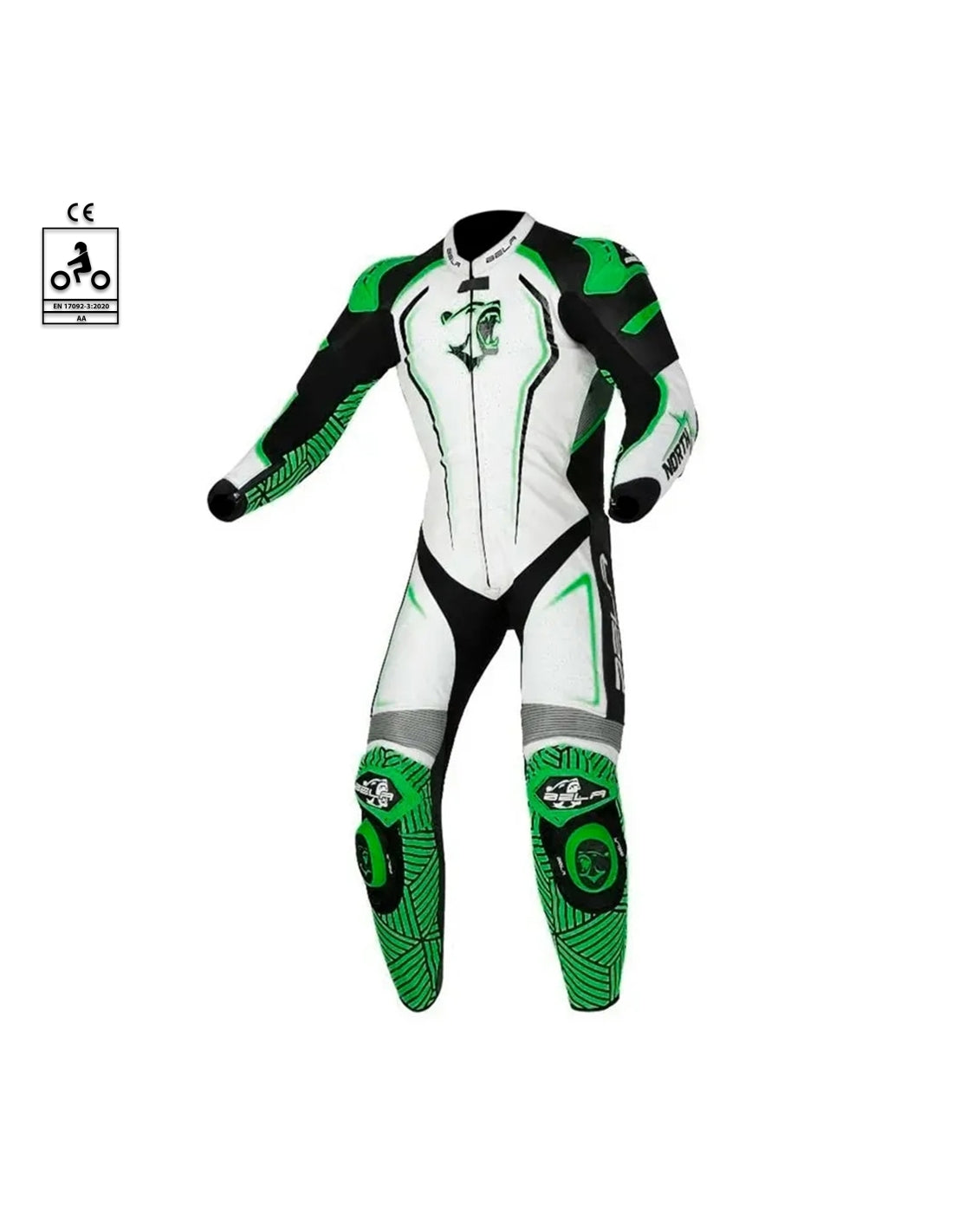 BELA-North Star 1 PC Suit White/Black/Green
