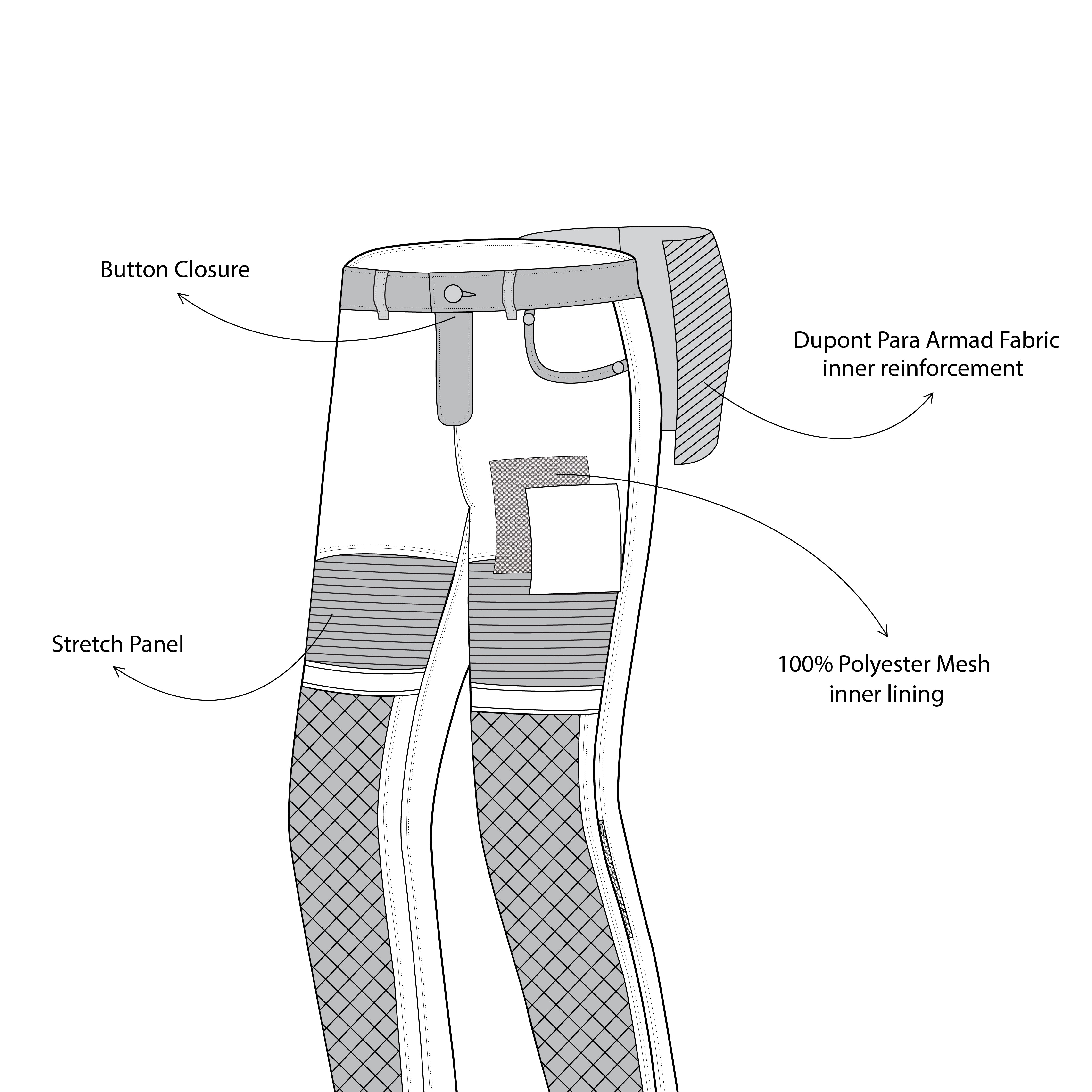 infographic sketch bela street lady denim jeans black top front side view