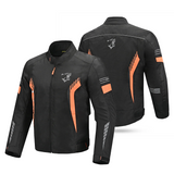 Bela Bradley Motorcycle Textile Jacket Black Orange