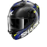 SHARK SPARTAN GT PRO CARBON SPEED-VIB MOTORCYCLE HELMET CARBON ANTHRA BLUE