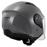 Ls2 Of616 Airflow Open Face Helmets Nardo Grey-06