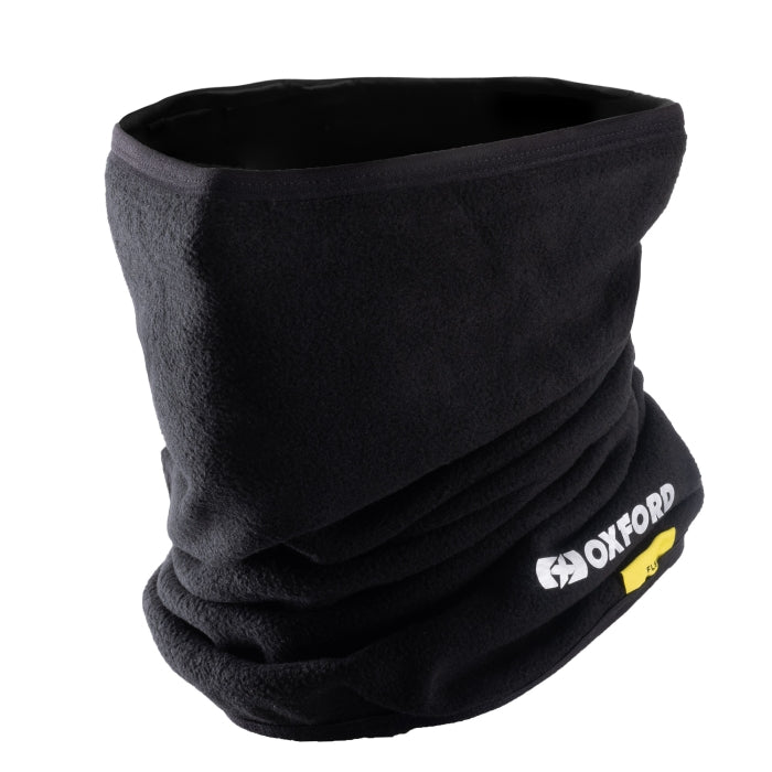 Oxford Neck Tube Fleece - Black maxmimomoto.uk