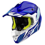 GIVI 60.1 INVERT MOTOCROSS HELMET BLUE-BR/WHITE