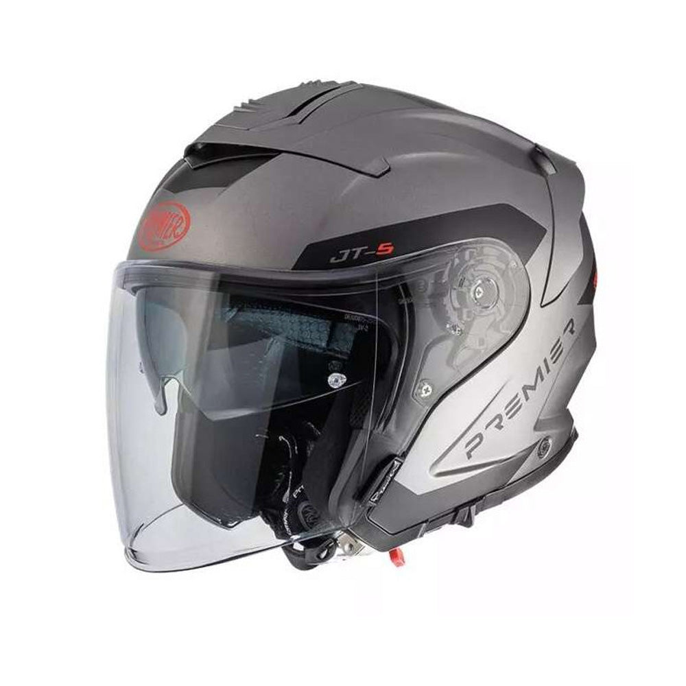 PREMIER JT5 MA 17 BM CASCO JET MOTOCICLETA