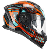 CGM - 311M BLAST MAYA Black Orange Blue - SECURTEX MOTOR SL (t/a MaximoMoto)