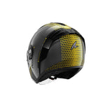 SHARK JET CARBON IKONIK Carbono Oro Cromado Casco