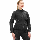 SHIMA DUNE LADY MOTORCYCLE TEXTILE JACKET BLACK